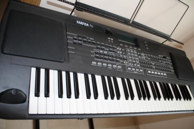 teclado farfisa f6