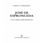 José de Espronceda y su tiempo. Literatura, sociedad y política en tiempos del romanticismo. Con un índice onomástico. T - mejor precio | unprecio.es
