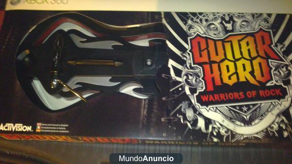 Guitar hero warriors of rock  para Xbox 360