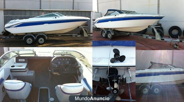 BARCO SEA RAY 220 motor mercruiser 260 cv 6, 7m año 2005