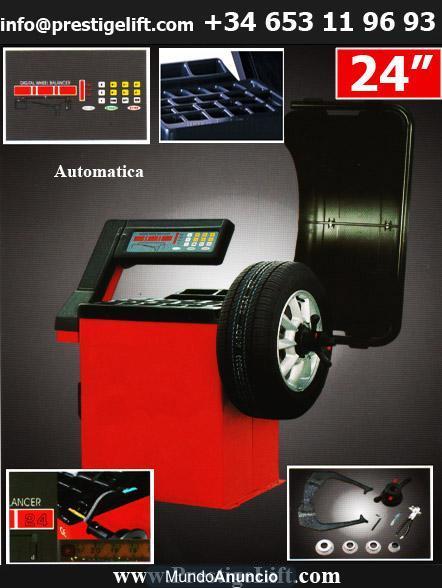 equilibradora de ruedas 220v nuevas automatica 790€
