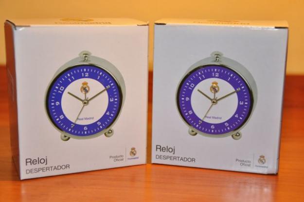 Reloj Despertador Real Madrid  - Producto Oficial﻿
