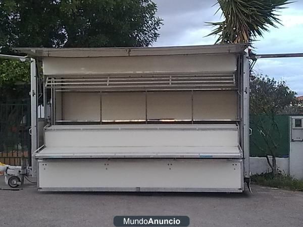 SE VENDE REMOLQUE TIENDA SEMINUEVO