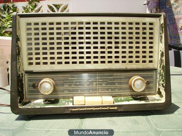 Radio Philips años 1959. Funcionando