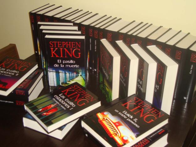 Colección libros de Stephen King, como nuevos!!
