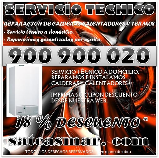Servicio tecnico beretta.. reparacion calderas y calentadores 900-901-075 sat