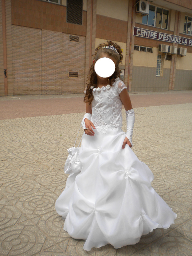 Vestido de comunion de niña