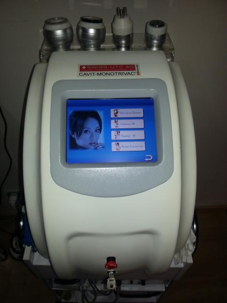 Cavitacion Radiofrecuencia Vacumterapia Tripolar facial y corporal