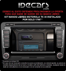OFERTA IDECARS: Motorola tk30: Kit Manos libres y música para el coche por 179€ - mejor precio | unprecio.es