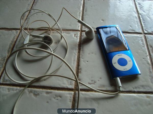 vendo ipod nano azul 8 gb