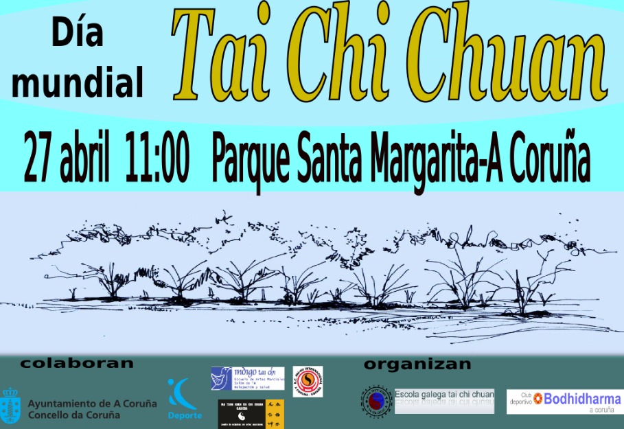 1º festival Dia muldial del  tai chi chuan y chi kung en la Coruña 2013
