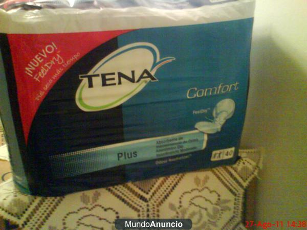 ¡¡VENDO TENA SLIP NOCHE ANATÓMICO   INCONTINENCIA