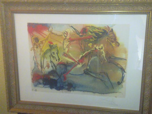 GRABADO LITOGRAFIA DE SALVADOR DALI