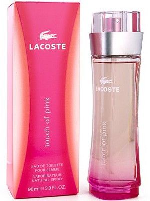 Perfume Touch of Pink Lacoste edt vapo 90ml