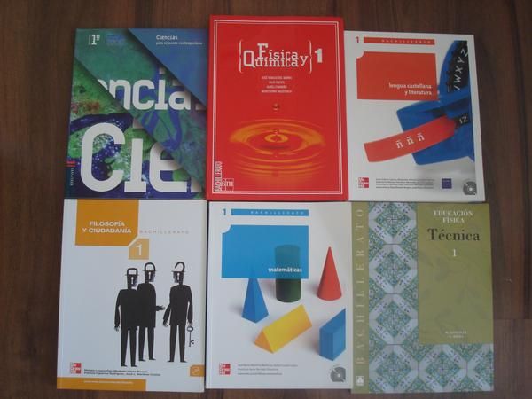 libros 1º bachillerato