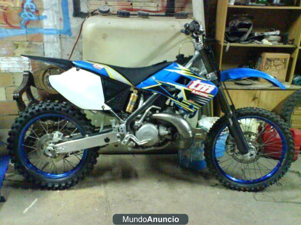 cambio moto cross tm 250 mx del 2000