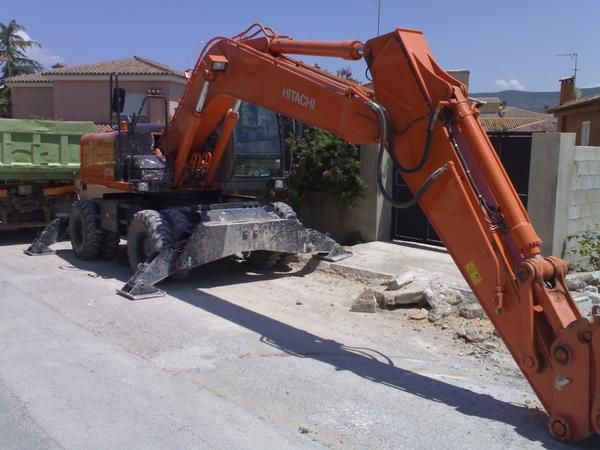 Máquina excavadora giratoria Hitachi 180w,zaxis