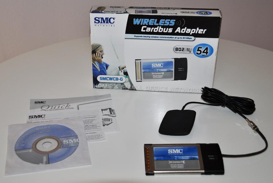 Tarjeta red wifi pcmcia - smc smcwcb-g