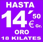 VENDER ORO, BRILLANTES, RELOJ, MONEDA, LINGOTE...COMPRO TODO ORO - PAGAMOS SIEMPRE MÁS. - mejor precio | unprecio.es