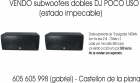 vendo subwoofers baratos - mejor precio | unprecio.es