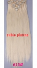 extensiones de pelo juego de 7 piezas 50cm largo - mejor precio | unprecio.es