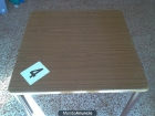 6 mesas de hierro/madera marrón - mejor precio | unprecio.es