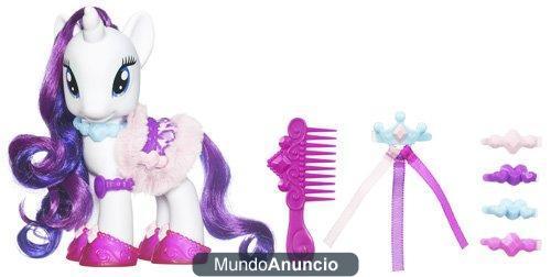 Hasbro My Little Pony A la moda Rarity - Muñeco pony con accesorios de moda (15 cm)