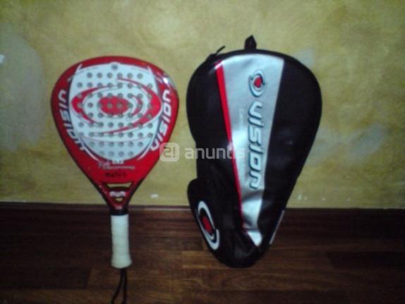 Pala de padel vision leopard.