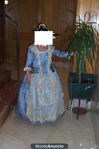 TRAJE DE FALLERA NIÑA DE 8 AÑOS