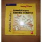 Problemas Resueltos de Matemáticas para Economía y Empresa - mejor precio | unprecio.es