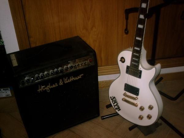 CAMBIO EPIPHONE LES PAUL CUMSTOM + AMPLI POR GIBSON