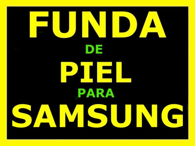 FUNDA DE PIEL PARA SAMSUNG F480
