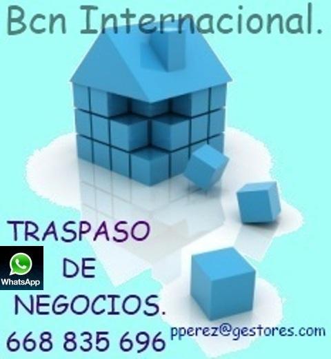 Traspaso de negocios. internacional.