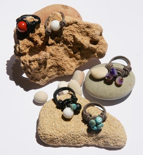 Anillos de cuero