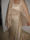 ESPECTACULAR vestido de novia NUEVO talla 34/36 con Mantilla - mejor precio | unprecio.es