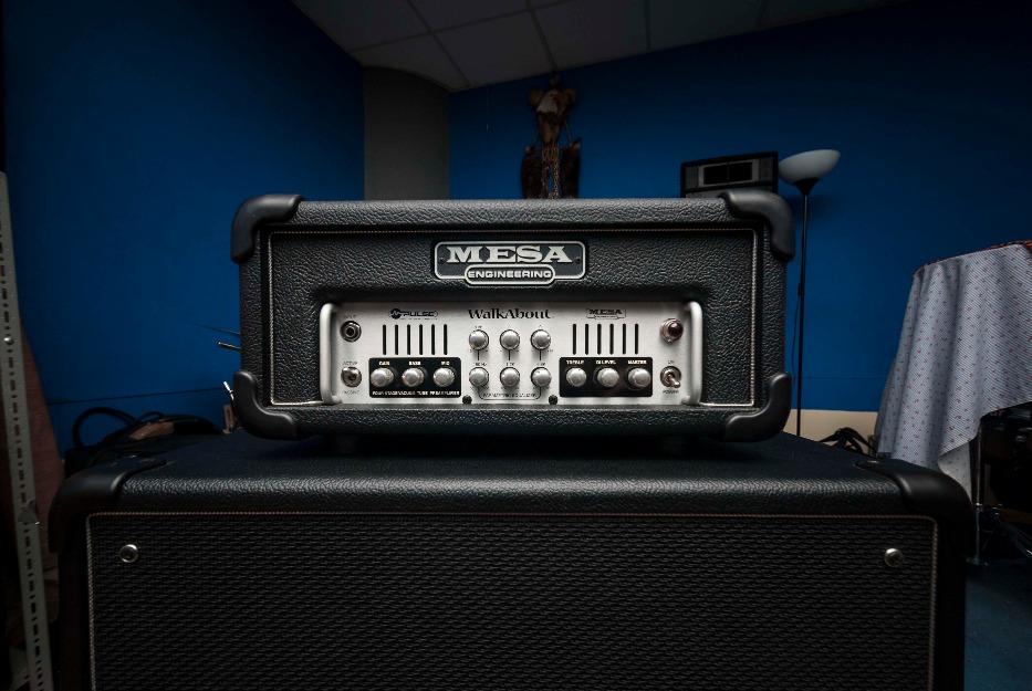 mesa boogie cabezal y pantalla