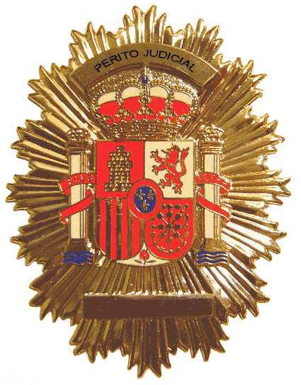 PLACA INSIGNIA DE PERITO JUDICIAL