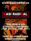 WWW.KASIRADIKAL.ES - Tienda online ropa y complementos punk rock emo hardcore metal glam - mejor precio | unprecio.es