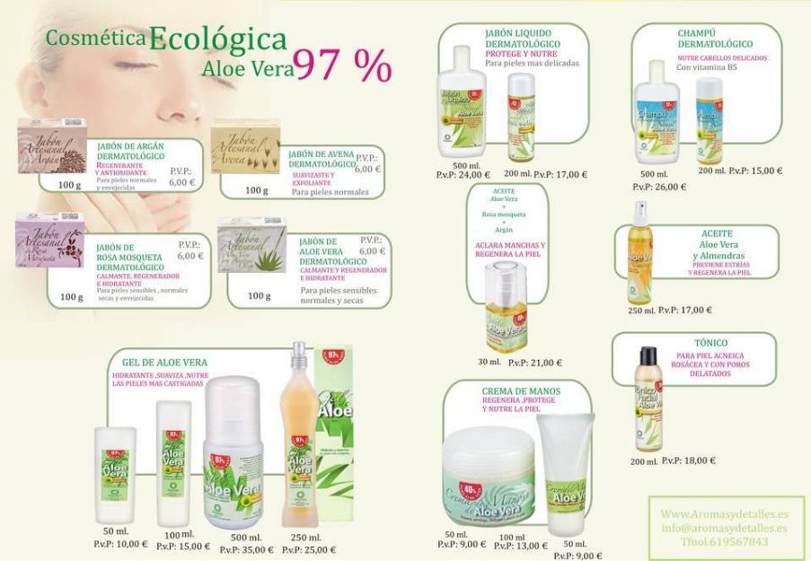 Aroma y Cosmetica natural