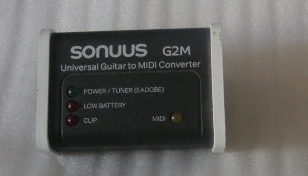 Conversor audio a midi para guitarra