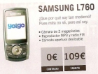 samsung L760 - mejor precio | unprecio.es