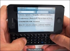 VENDO teclado QWERTY Bluetooth Para IPHONE 4 o 4-S !!! - mejor precio | unprecio.es