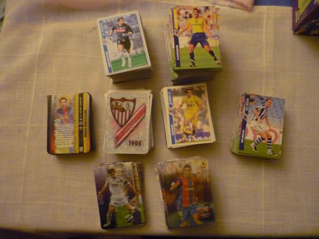 Lote de 900 fichas/cromos fútbol Mundicromo 2008