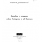 Estudios y ensayos sobre Góngora y el Barroco. --- Editora Nacional, 1975, Madrid. 1ª edición. - mejor precio | unprecio.es
