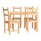 Mesa + 4 sillas 100€ - mejor precio | unprecio.es