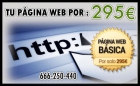 Creamos tu web por 295 euros - mejor precio | unprecio.es