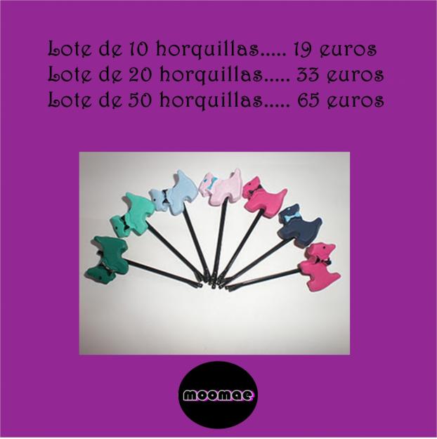 Lote de horquillas 