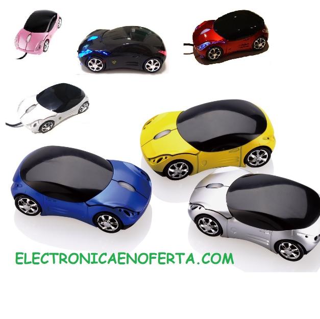 Raton coche colores usb opticco para ordenador mouse