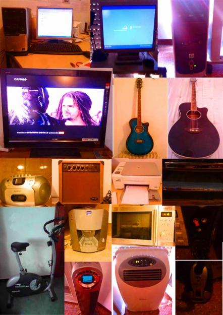 TV SONY BRAVIA, ORDENADORES Y MICROONDAS GUITARRAS NUEVAS POR 1000 € negociable,