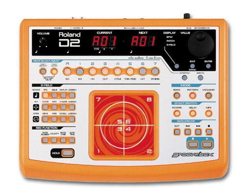 Roland d2 groovebox(sample, syntedrums.
